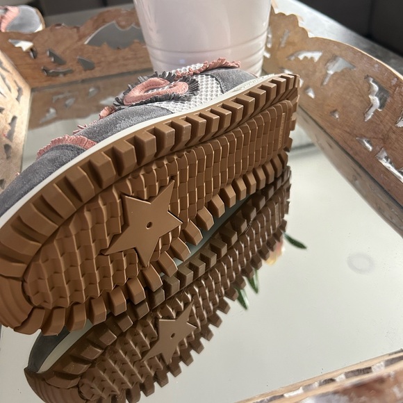 Dior sneaker-grey and punk suede - Picture 5 of 8